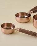 Mavelle Walnut & Copper Measuring Cups mug