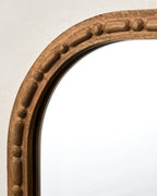 Mavelle Nicolette Arched Wood Mirror mirror - Styled in Room