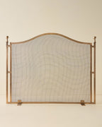 Mavelle Shepherd Brass Fireplace Screen fireplace accessory - Detail View