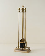 Mavelle Shepherd Brass Fireplace Toolset fireplace accessory