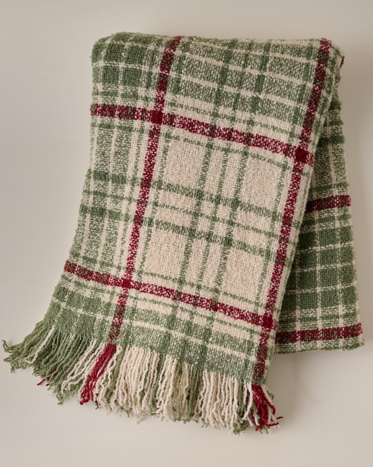 Mavelle Settle In Plaid Throw throw blanket - Close-Up