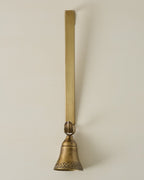 Mavelle Gabriel Brass Bell Wreath Hanger wreath - Detail View