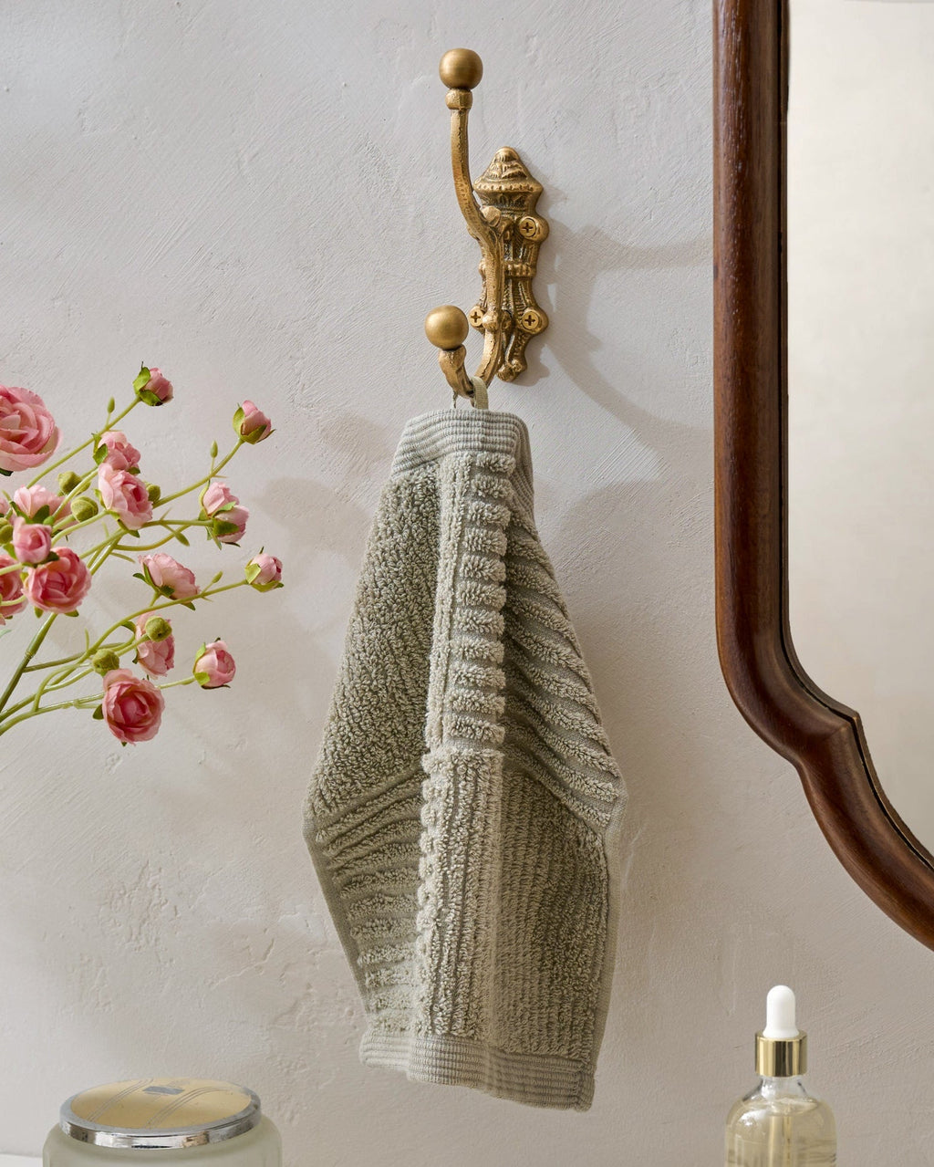Mavelle Chloe Solid Brass Wall Hook wall hook - Detail View