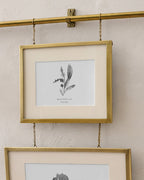 Mavelle Colleen Brass Rail Photo Gallery framed wall art - Styled in Room