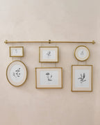 Mavelle Colleen Brass Rail Photo Gallery framed wall art