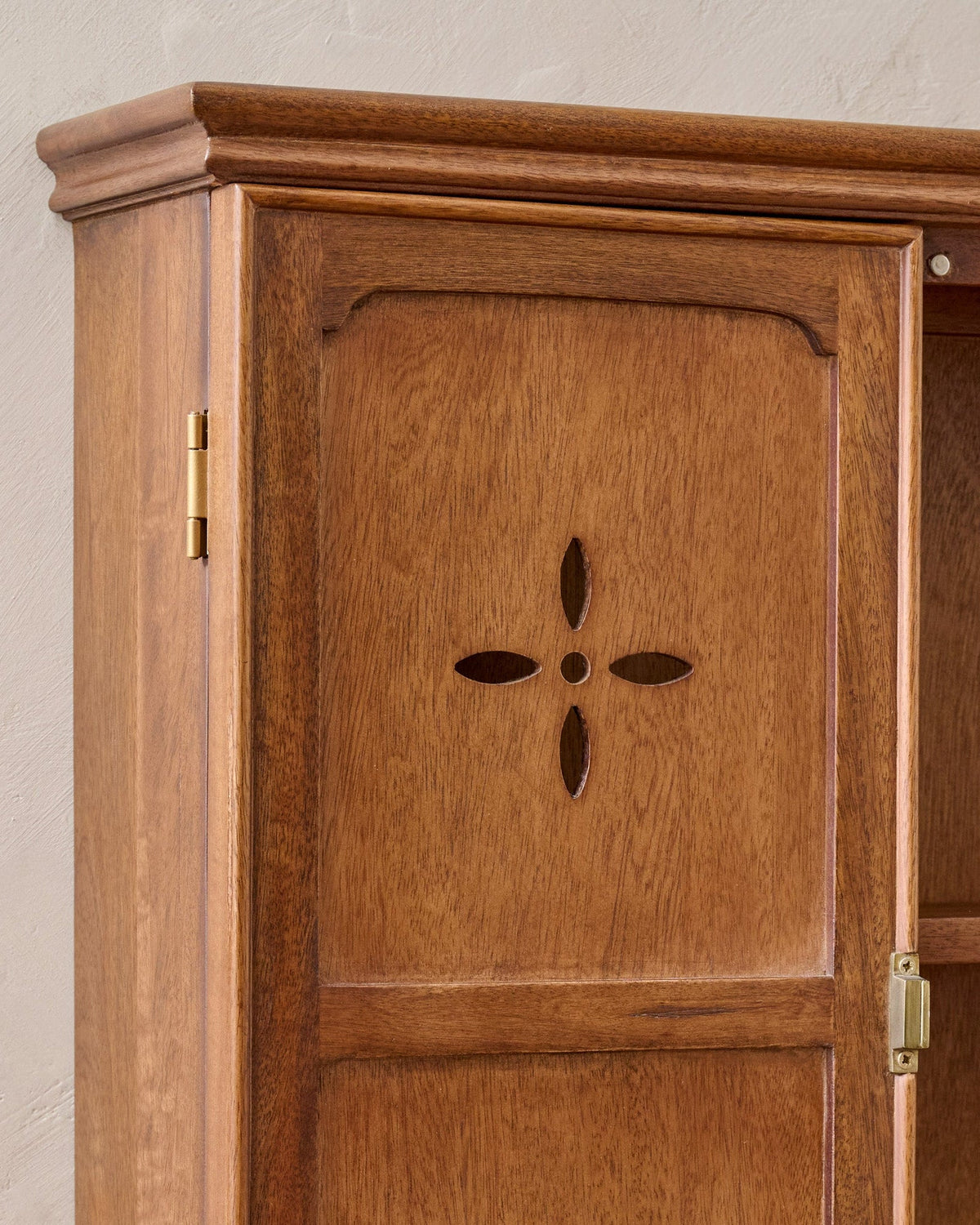Mavelle Amelia Wooden Wall Cabinet storage cabinet - Styled in Room