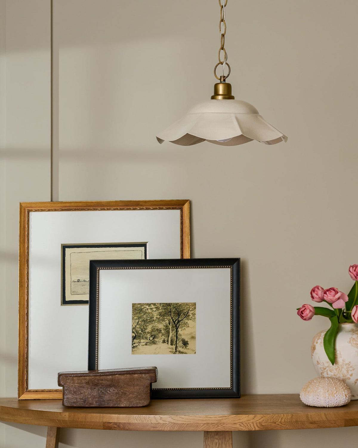 Mavelle Mary Wired Pendant (12.5") pendant light