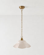 Mavelle Mary Wired Pendant (12.5") pendant light - Styled in Room