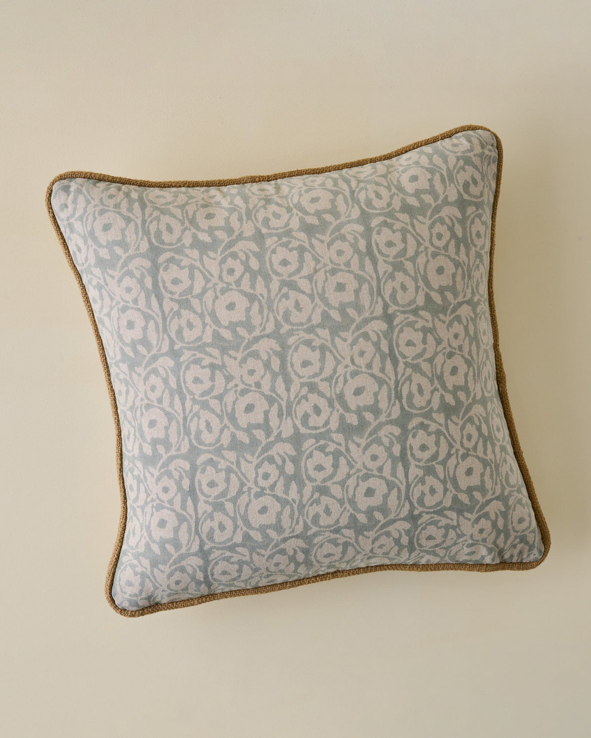 Mavelle Pivoine Fleurs Pillow throw pillow - Close-Up