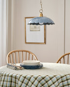 Mavelle Carolyn Enamel Wired Pendant (14") pendant light