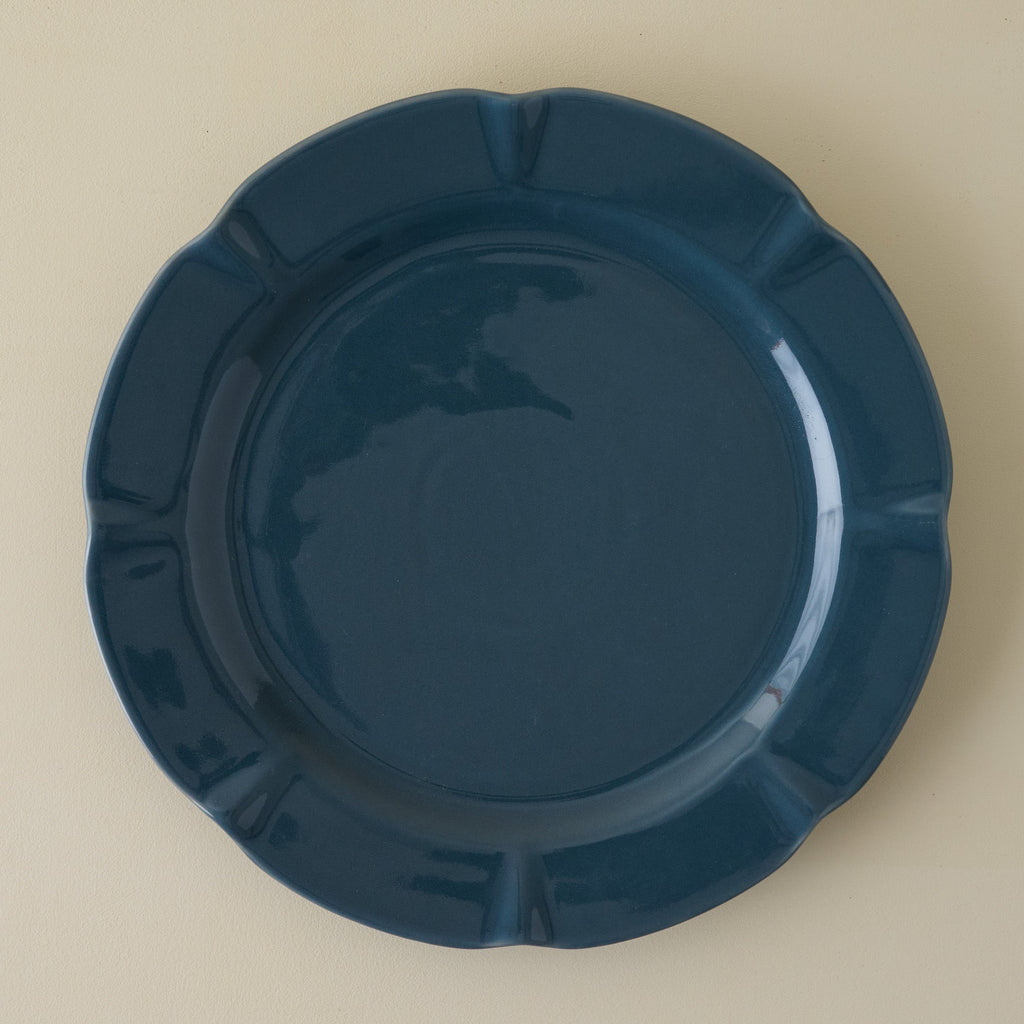 Mavelle Navy Luna Plate dinnerware set - Styled in Room