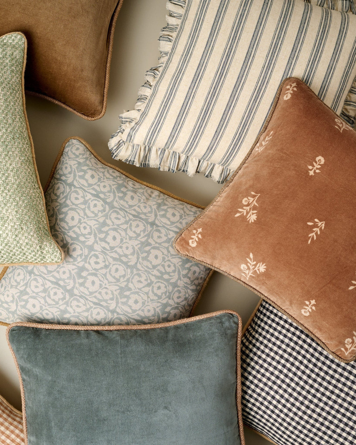 Mavelle Marjorie Velvet Pillow throw pillow - Styled in Room