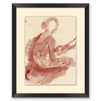 Mavelle Dancer framed wall art - Detail View