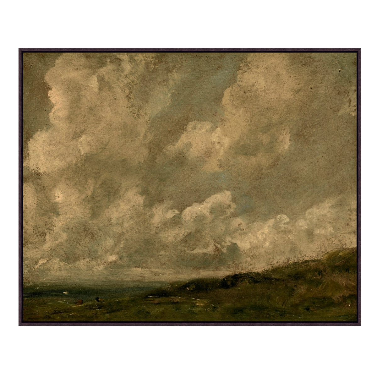 Mavelle Rolling Clouds framed wall art