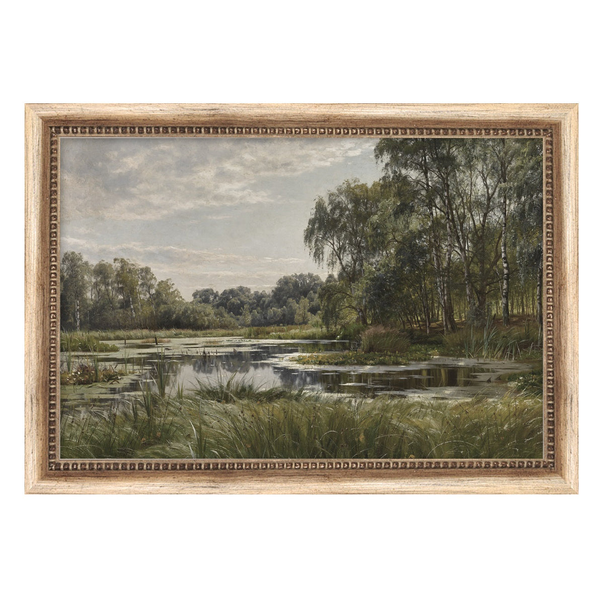 Mavelle Pond Study framed wall art