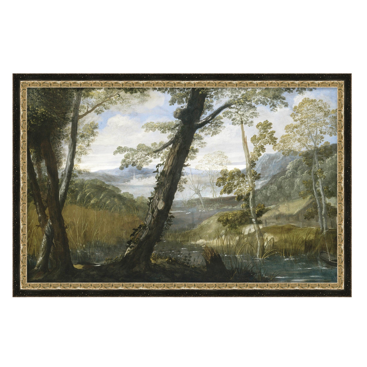 Mavelle River in Bloom framed wall art