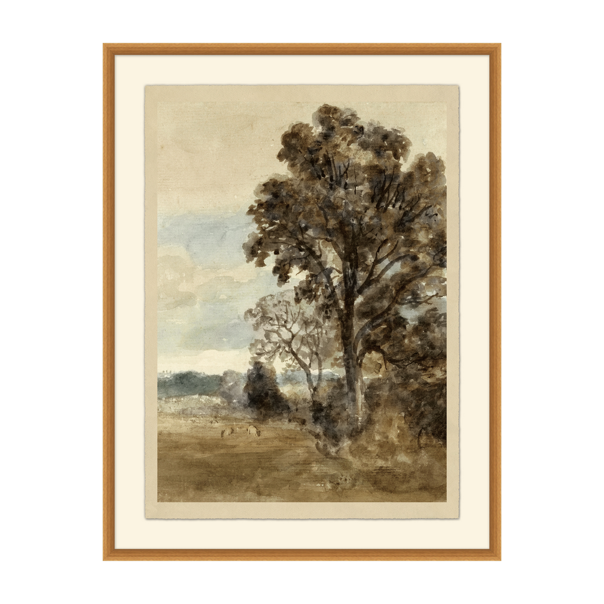 Mavelle Maple Study framed wall art