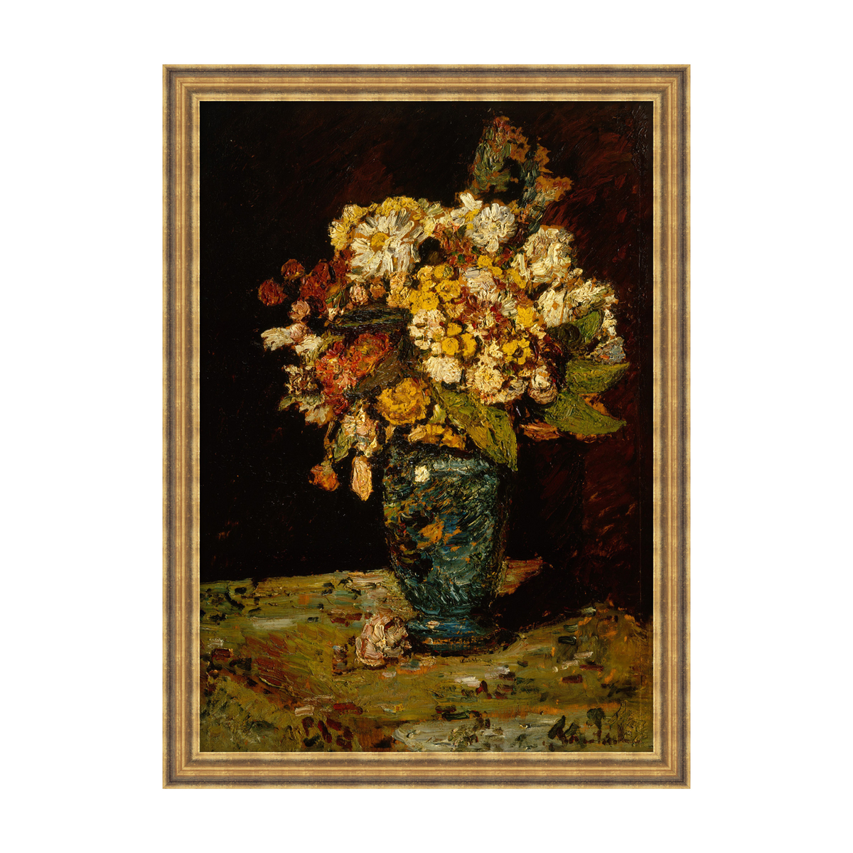 Mavelle Golden Stems framed wall art