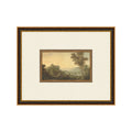 Mavelle Serene River Landscape framed wall art