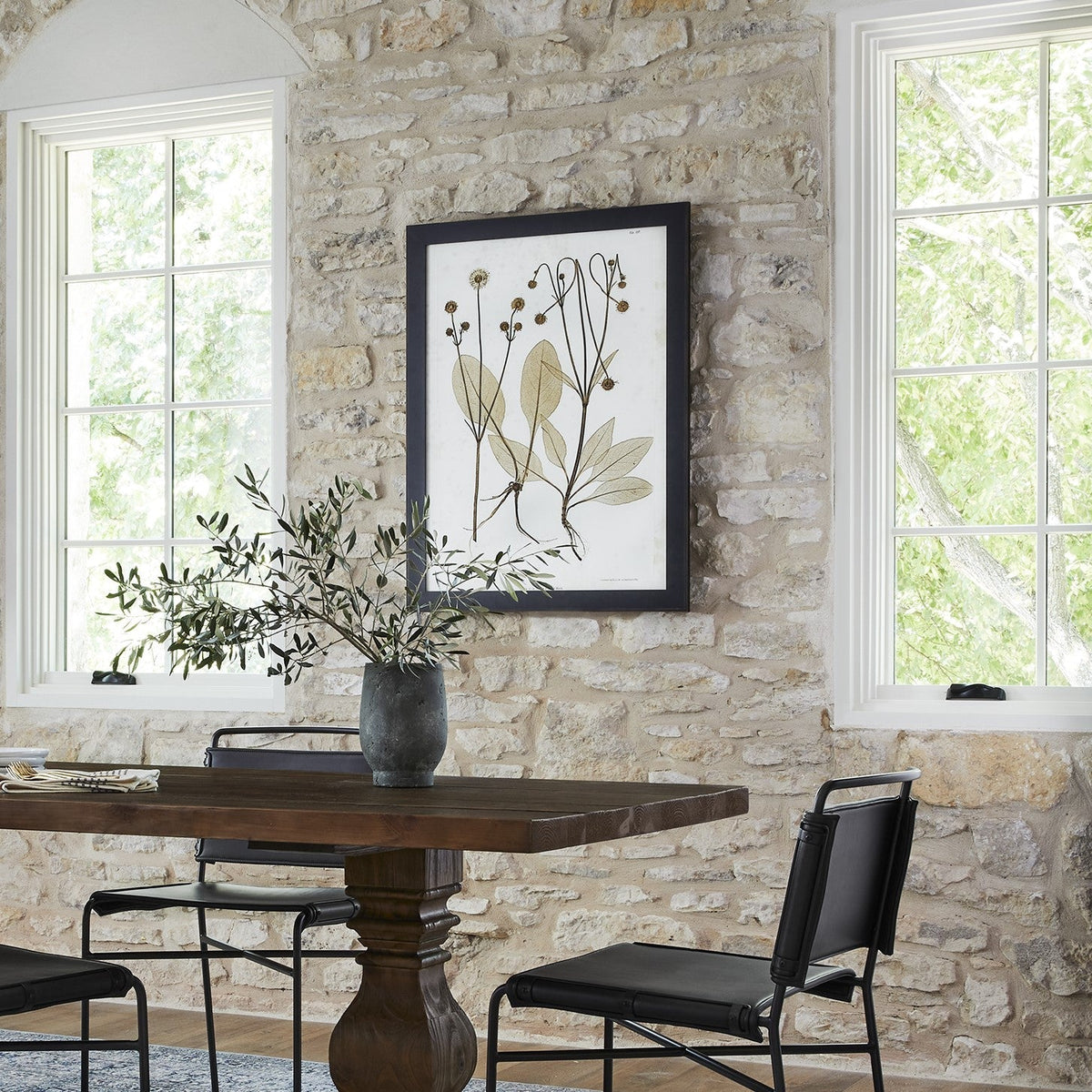 Mavelle Preserved Plants III framed wall art