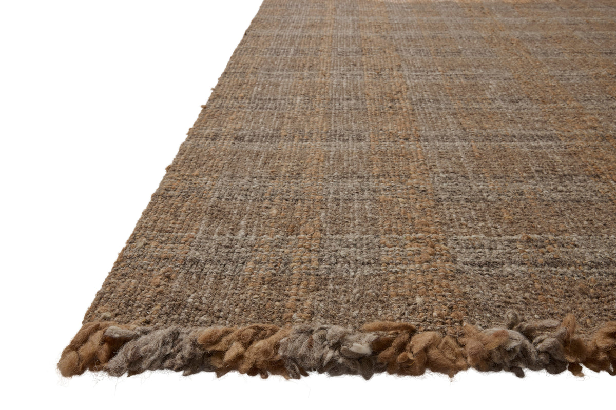 Mavelle Merritt Bark Camel area rug - Styled in Room
