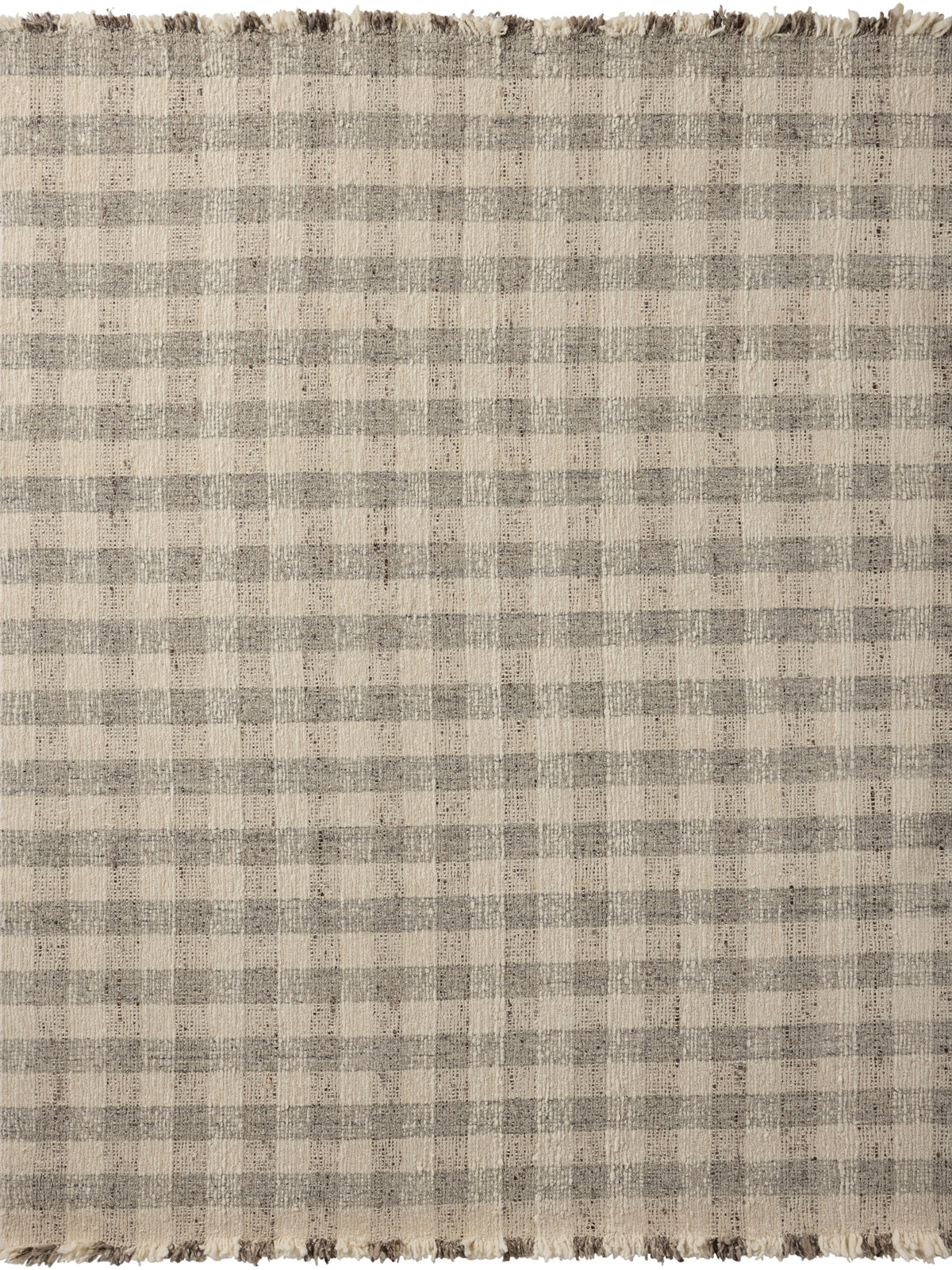 Mavelle Merritt Ivory Grey area rug - Detail View