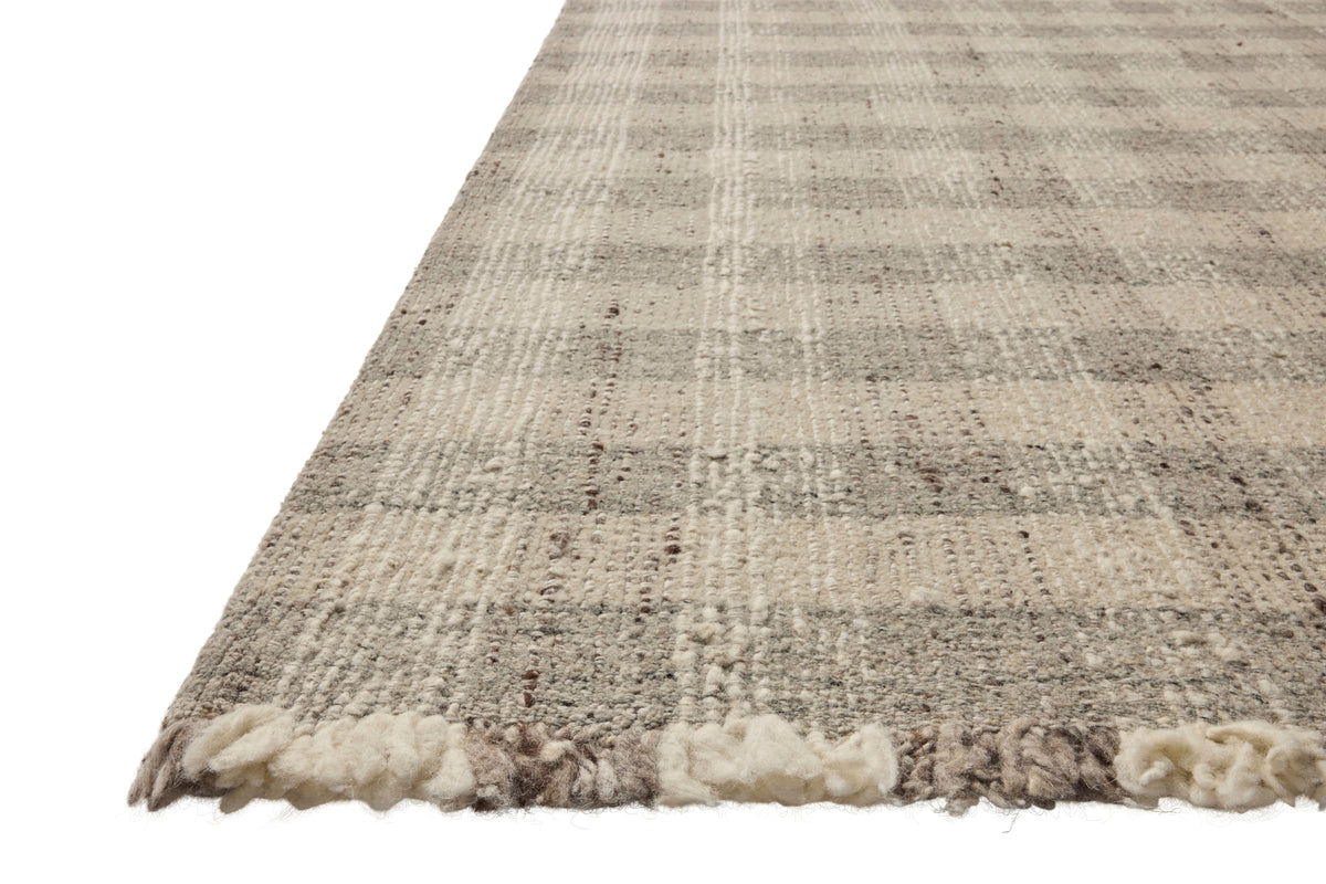 Mavelle Merritt Ivory Grey area rug - Styled in Room