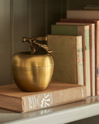 Mavelle Antique Brass Apple Candle candle