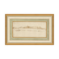 Mavelle Rural Countryside Etching framed wall art