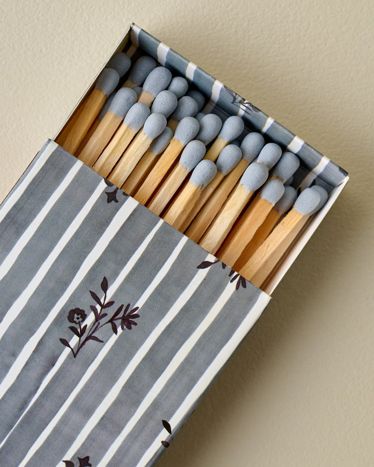 Mavelle Decorative Matches - Blue decorative accent - Styled in Room