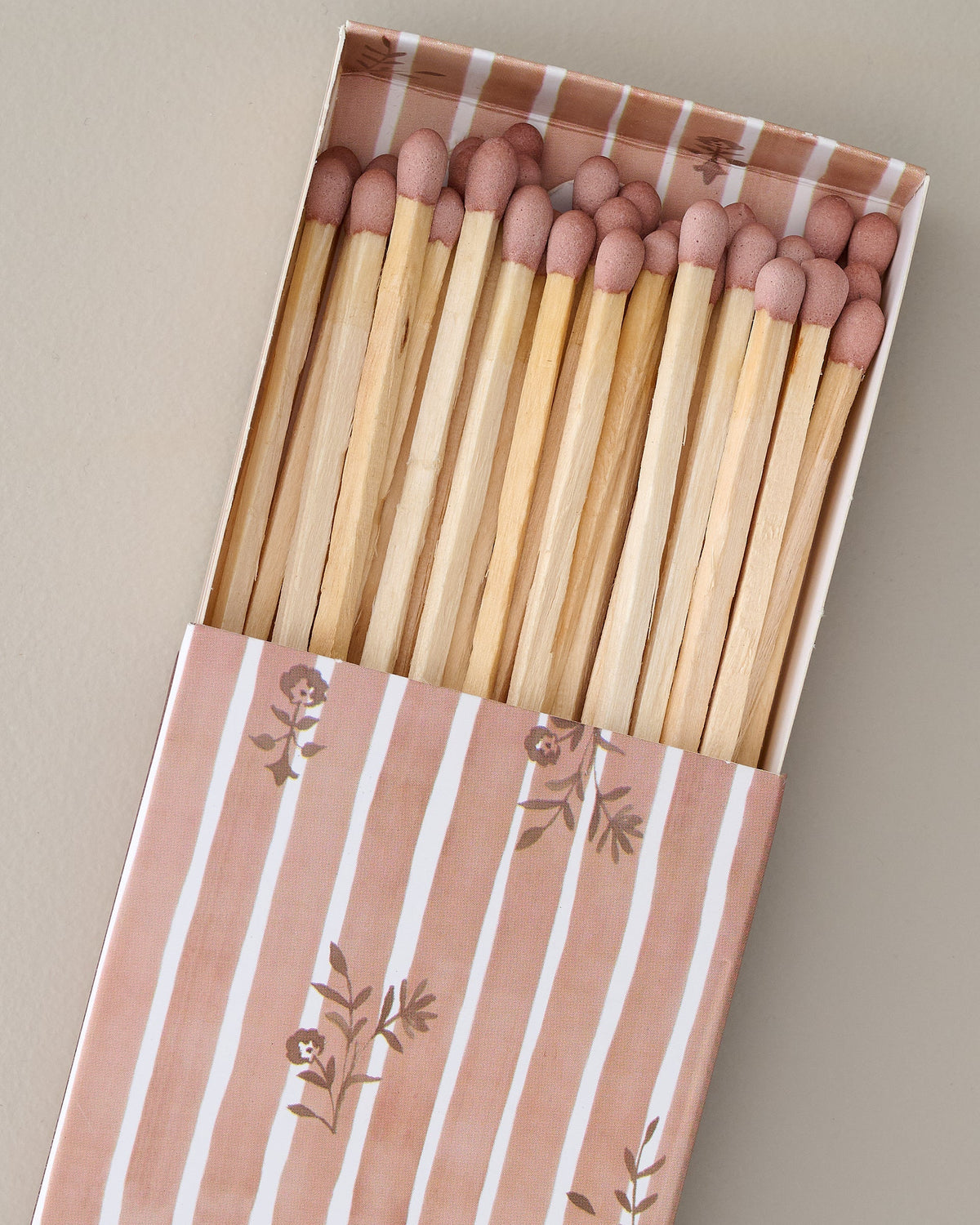 Mavelle Decorative Matches - Pink decorative accent