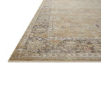 Mavelle Millie Gold Charcoal Rug area rug - Close-Up
