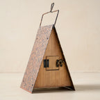 Mavelle A-Frame Birdhouse planter - Close-Up