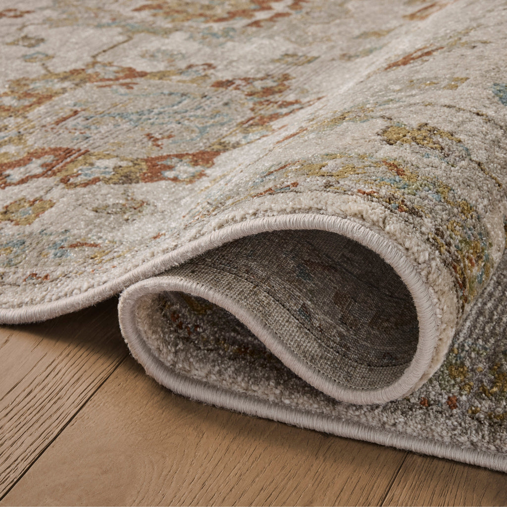 Mavelle Mona Oatmeal Multi Rug area rug - Styled in Room