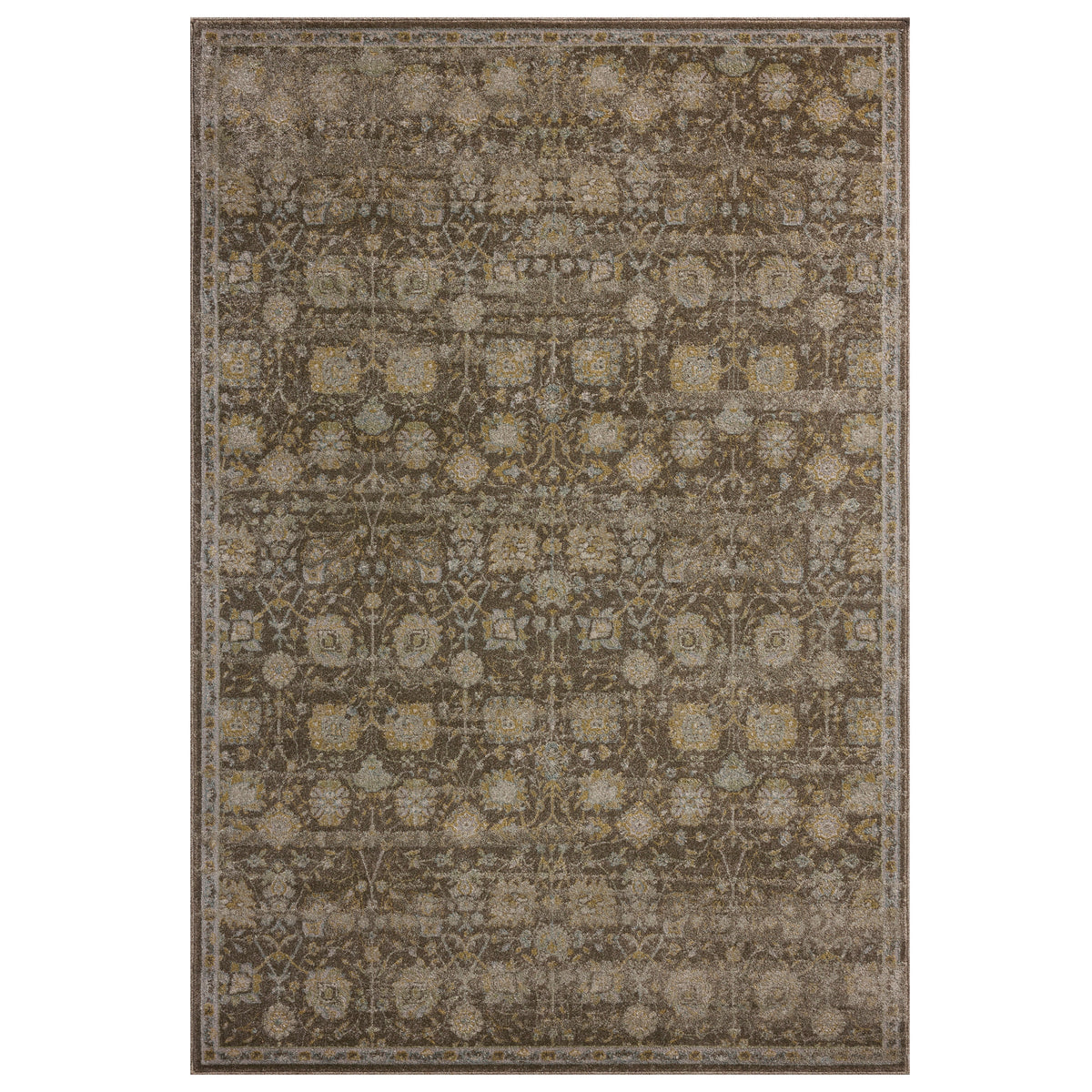 Mavelle Mona Bark Natural Rug area rug - Detail View