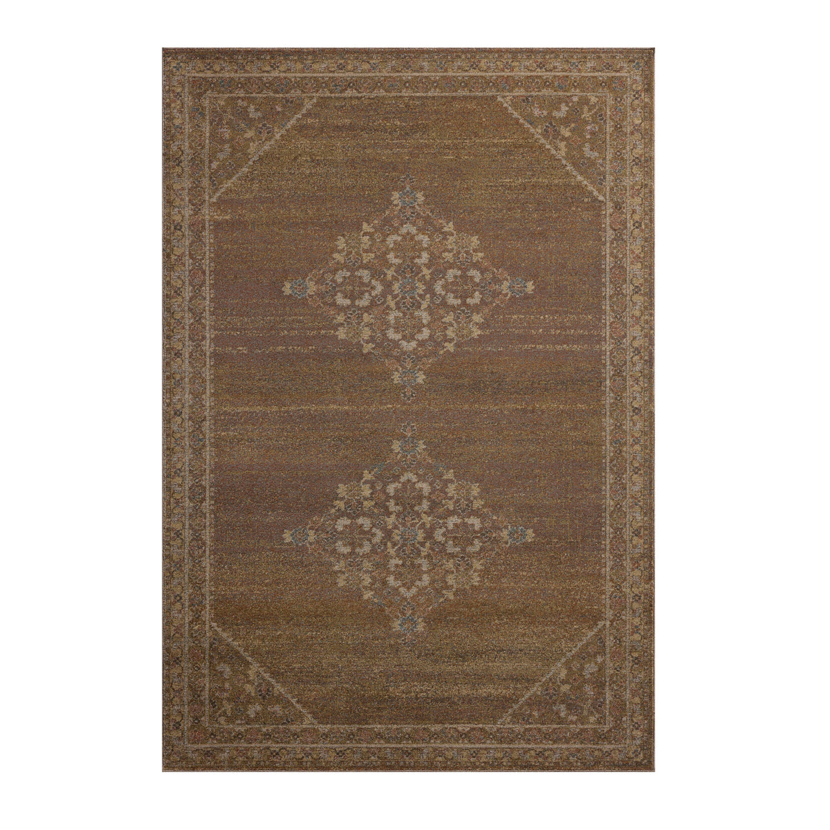 Mavelle Mona Sunset Natural Rug area rug - Detail View