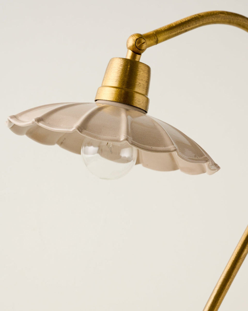Mavelle Lulu Enamel Petal Lamp table lamp - Side View