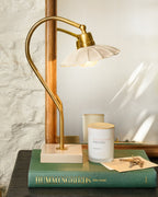 Mavelle Lulu Enamel Petal Lamp table lamp - Alternate View