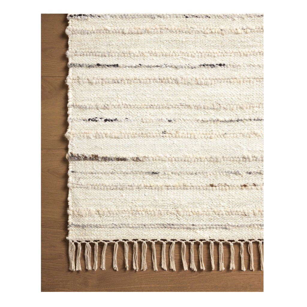 Mavelle Nico Ivory Stone Rug area rug - Styled in Room