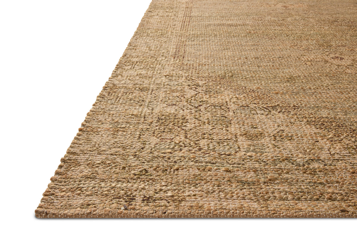 Mavelle Oakley Sage Wheat area rug - Styled in Room