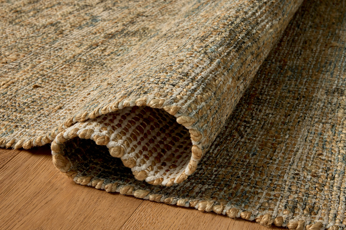 Mavelle Oakley Blue Beige area rug - Close-Up