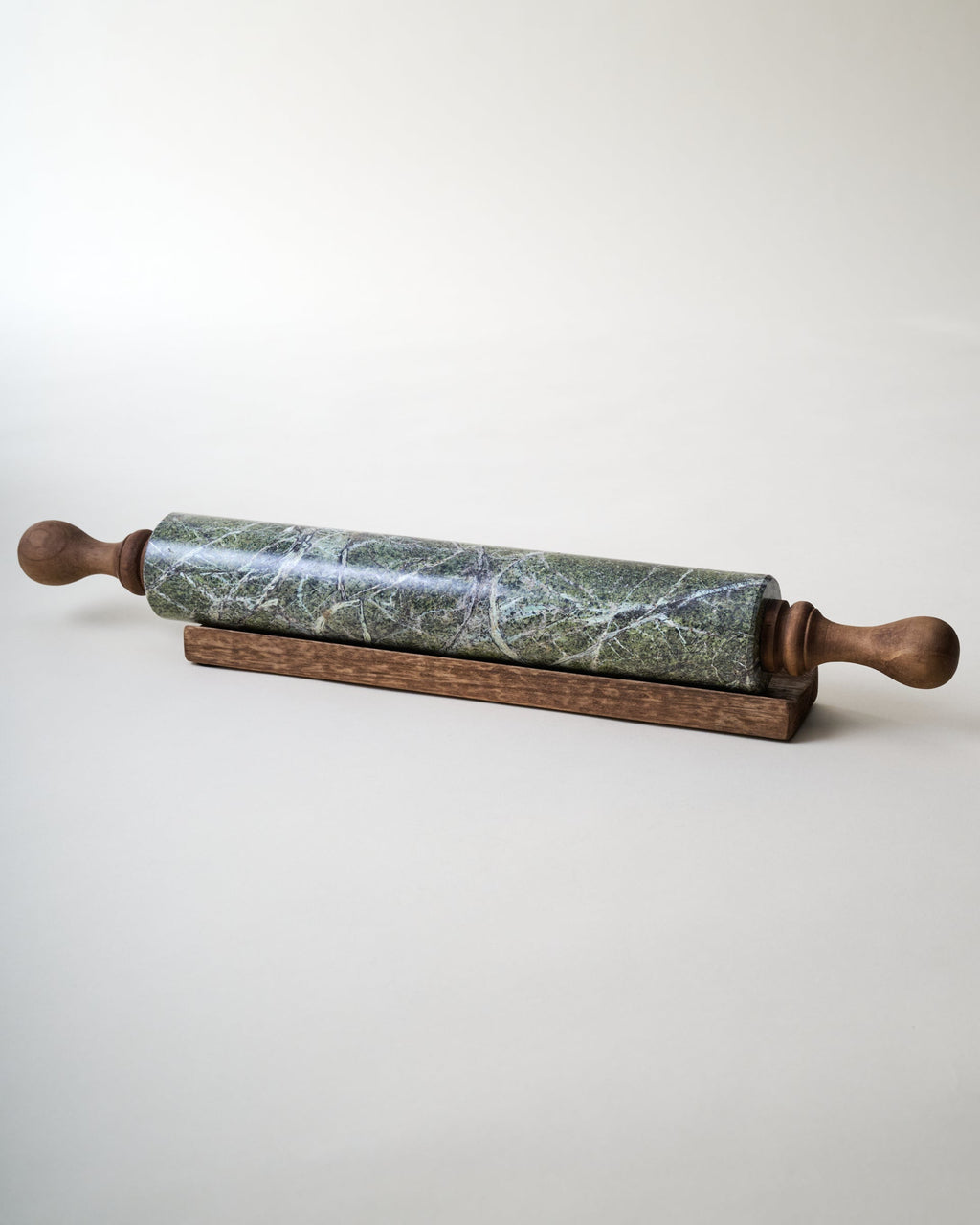 Mavelle Forest Marble Rolling Pin & Tray kitchen tool