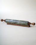 Mavelle Forest Marble Rolling Pin & Tray kitchen tool
