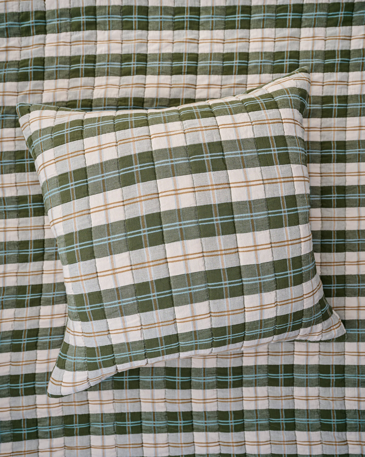 Mavelle Everett Plaid Sham pillow sham