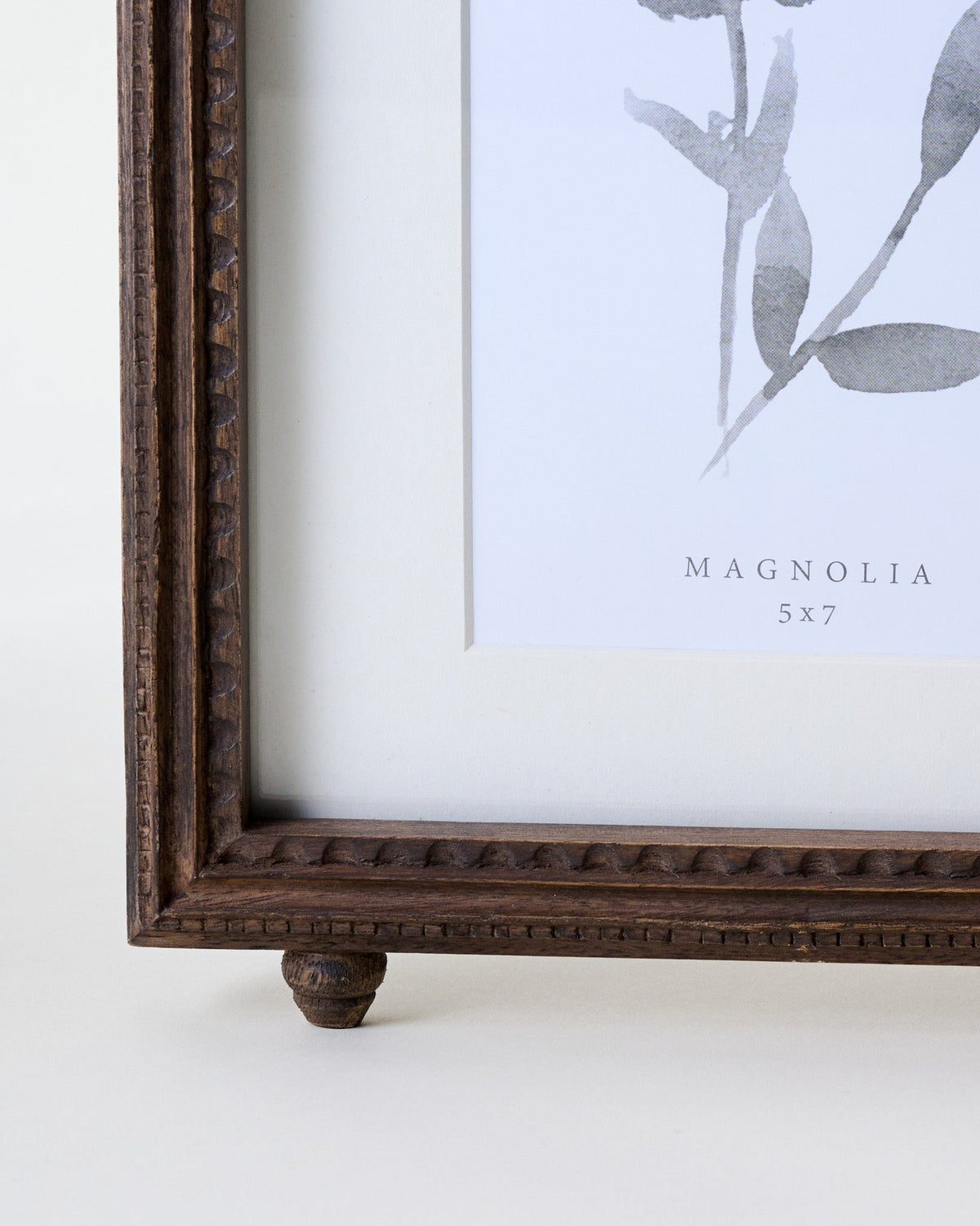 Mavelle Annie Antiqued Wood Double Photo Frame picture frame