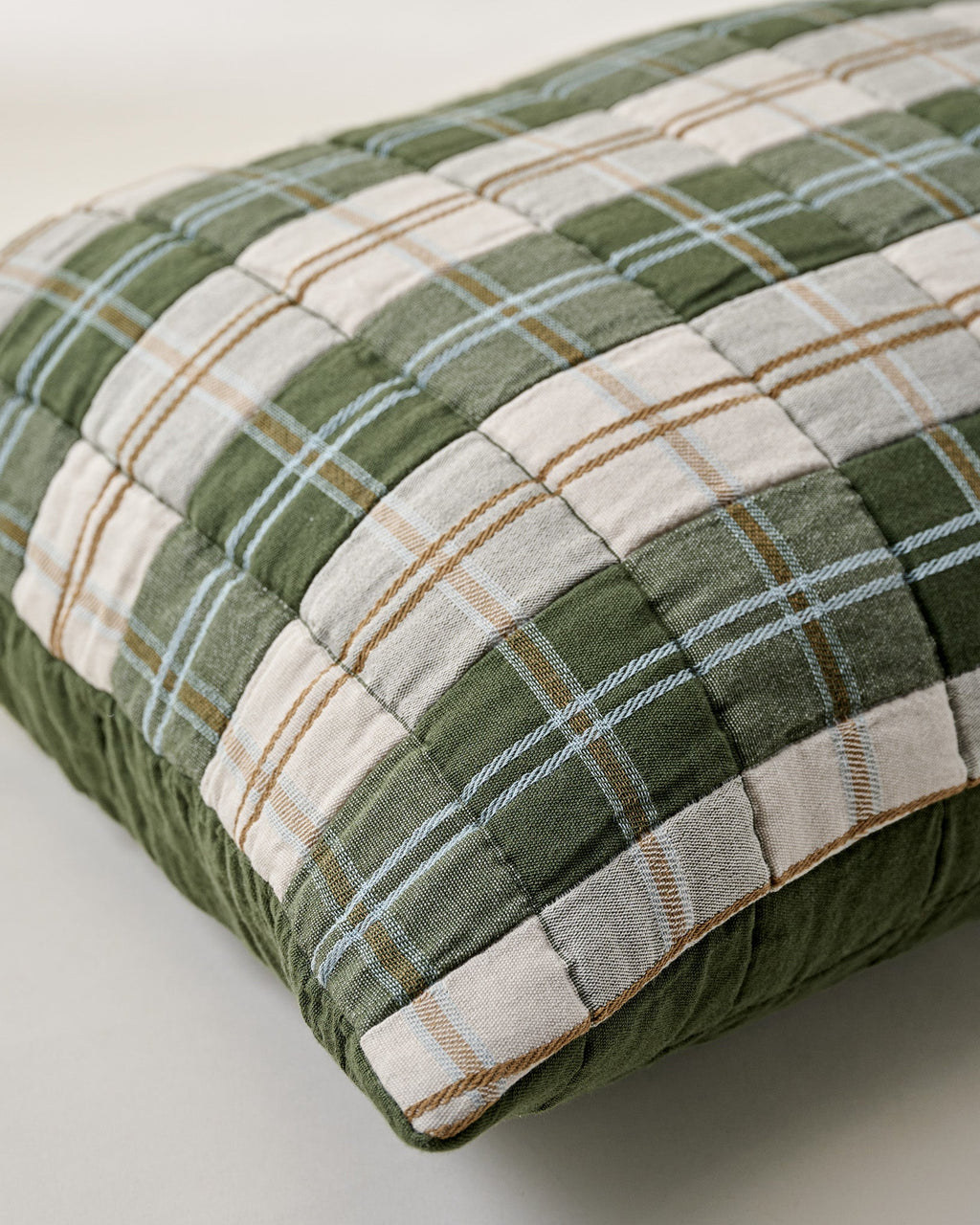 Mavelle Everett Plaid Lumbar Pillow throw pillow - Detail View