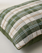 Mavelle Everett Plaid Lumbar Pillow throw pillow - Detail View