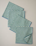 Mavelle Meadow Check Napkin Set of 4 cloth napkin set