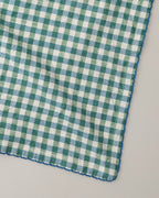 Mavelle Meadow Check Napkin Set of 4 cloth napkin set - Styled in Room