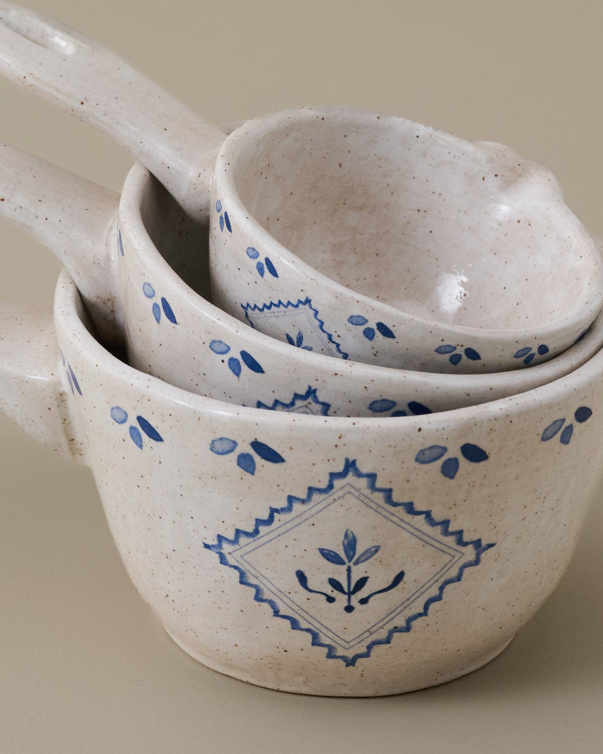 Mavelle Juliet Ceramic Measuring Cups mug - Styled in Room